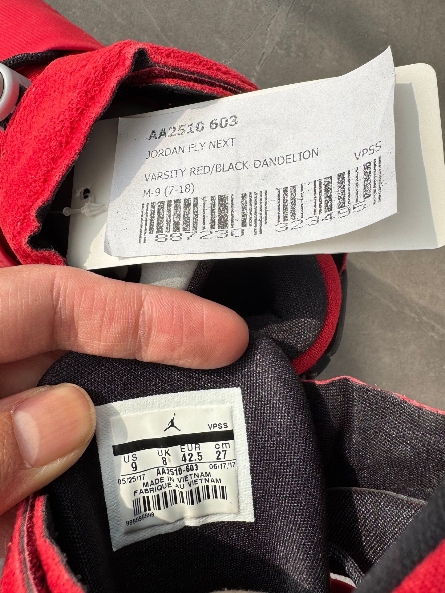 Jordan Why Not Zero0.1 Ferrari Sample
