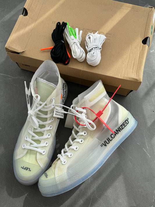 Converse Chuck Taylor All Star Off-White Vulcanized US9