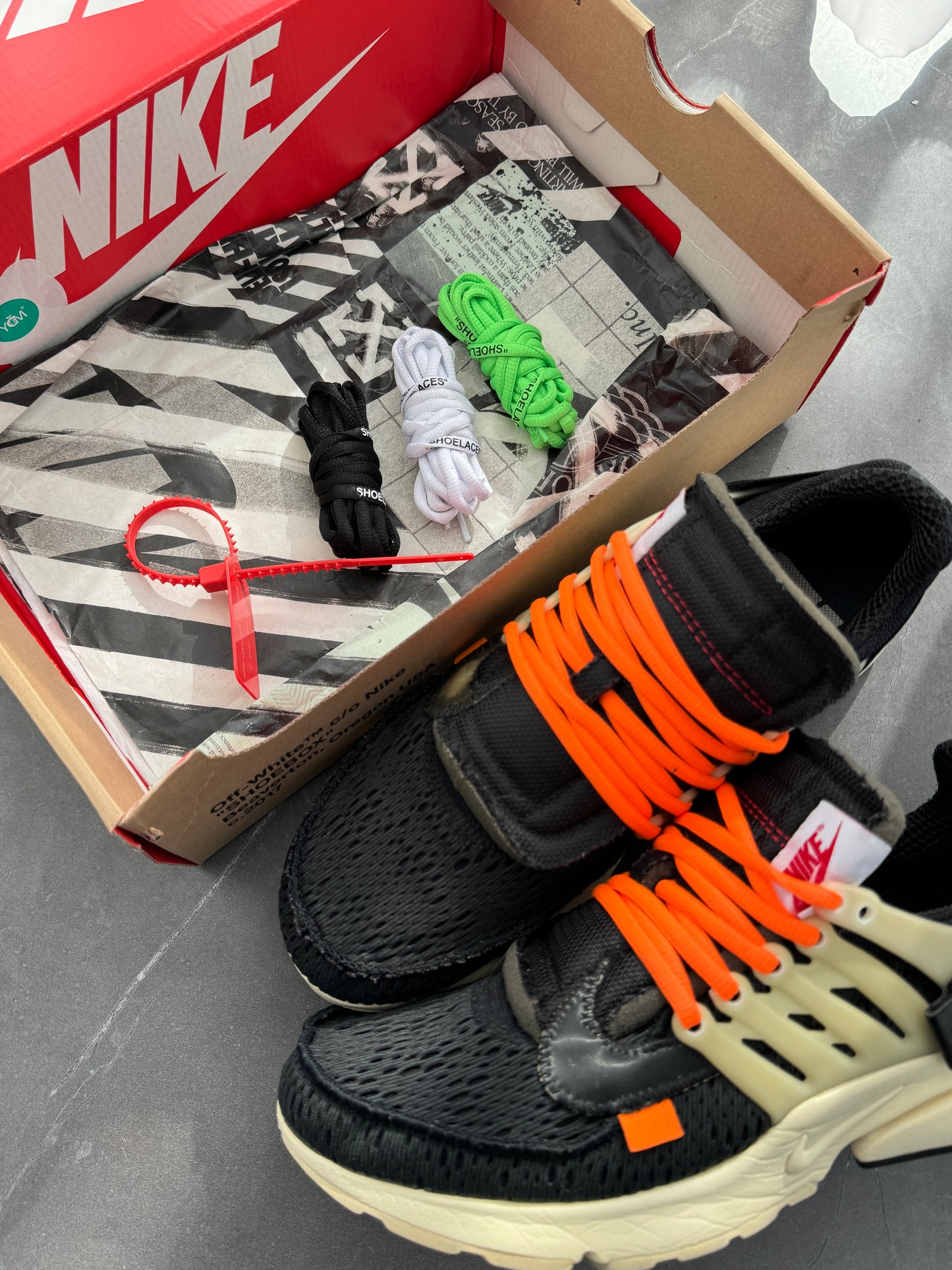 Nike Air Presto Off-White The Ten US10