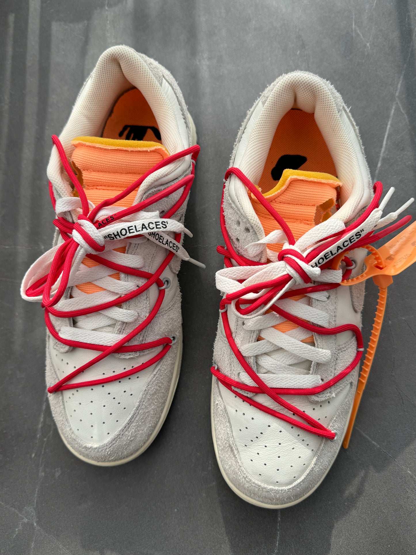 Dunk Low Off-White Lot40 US12