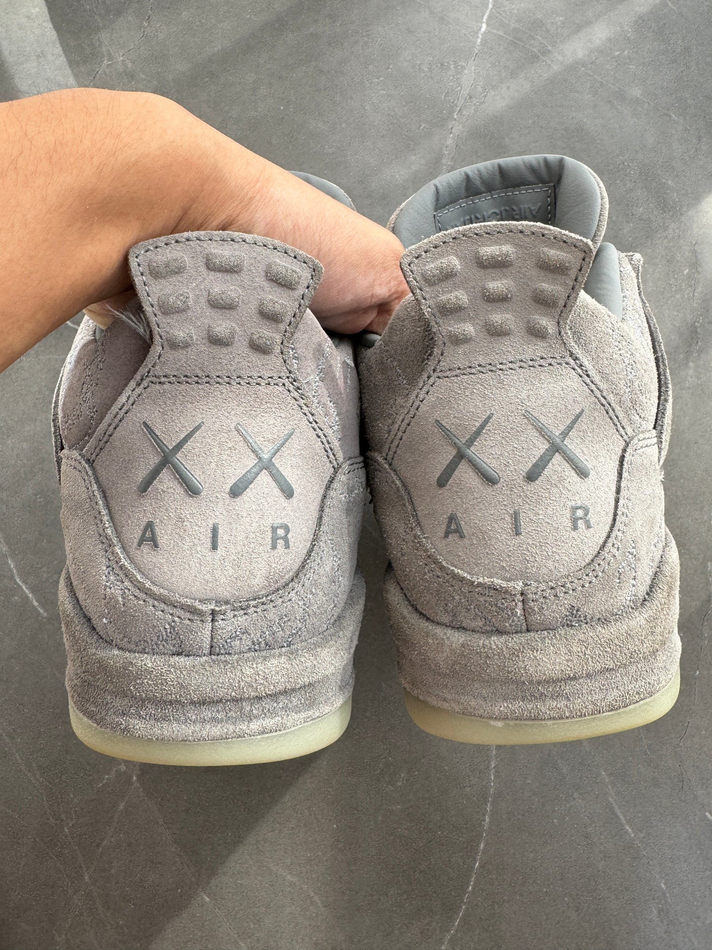 Air Jordan 4 Kaws Grey