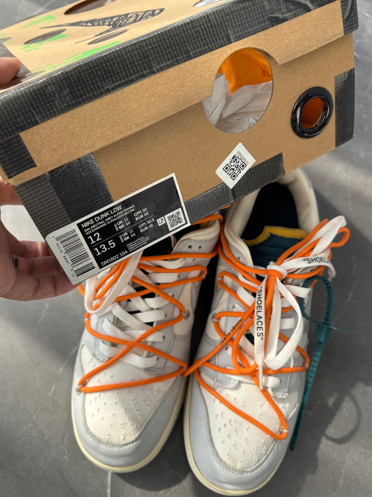 Dunk Low Off-White Lot44