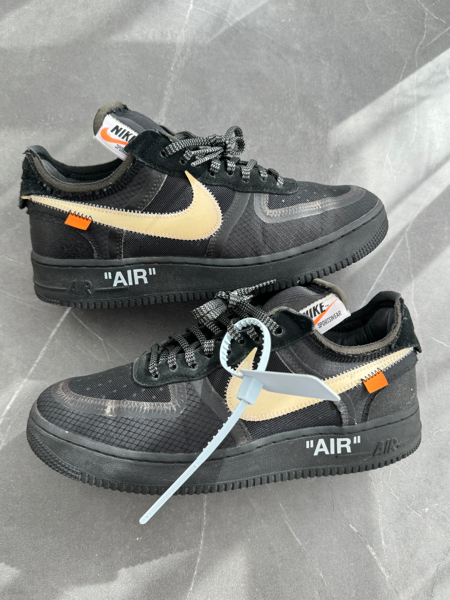 Air Force 1 Low Off-White Black US9.5