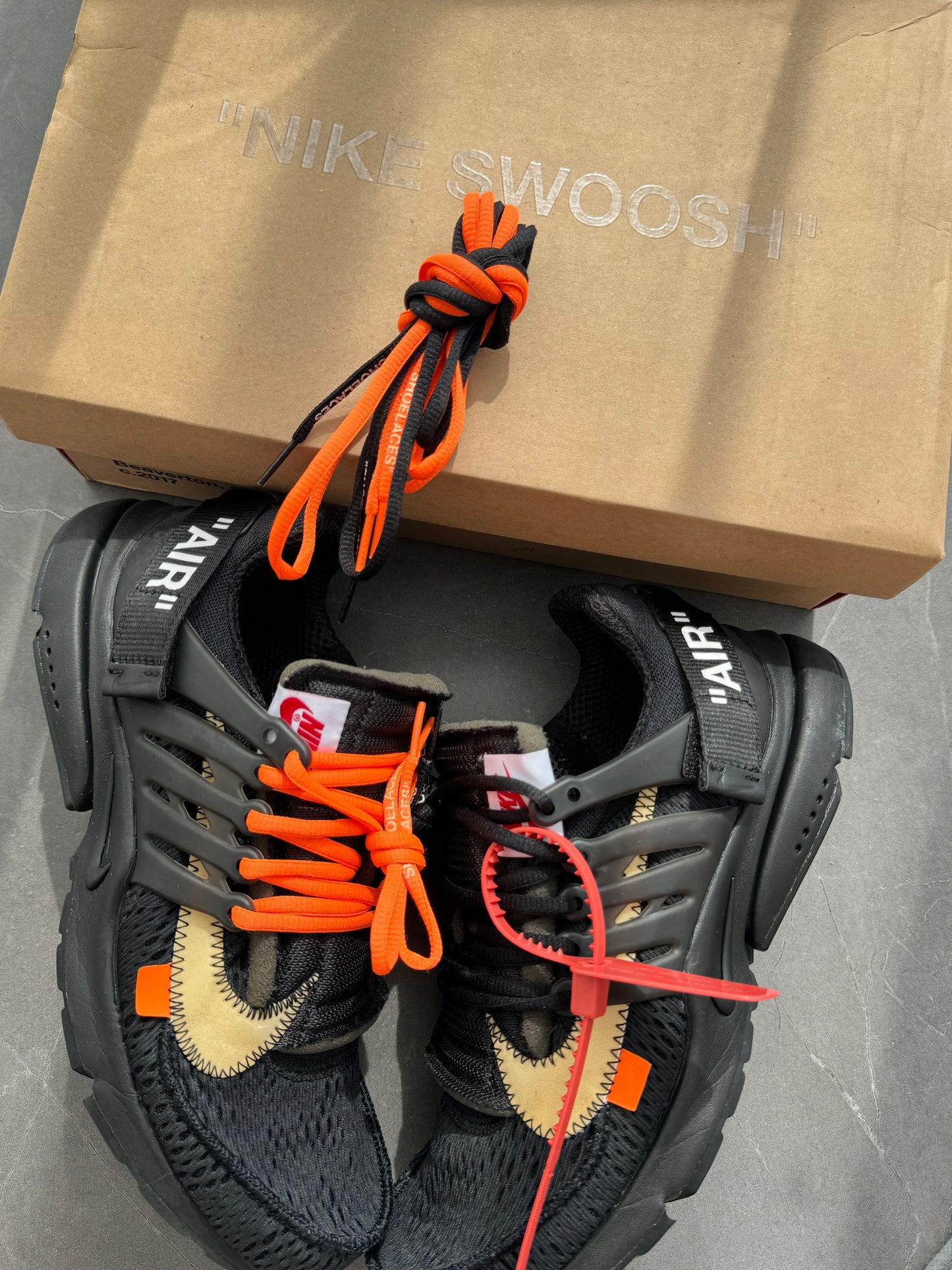 Nike Air Presto Off-White Black US9