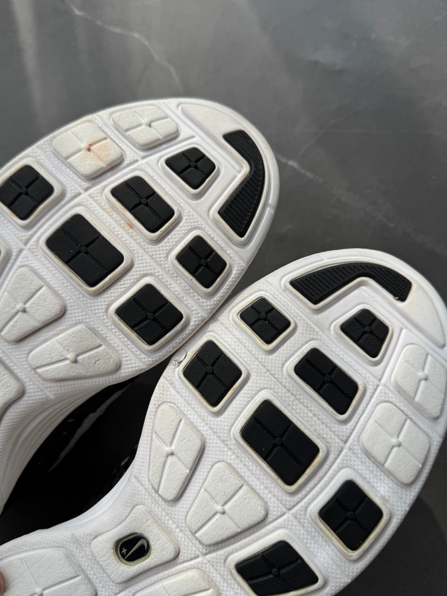 Nike Lunar Chukka Flyknit Midnight Fog Total Orange