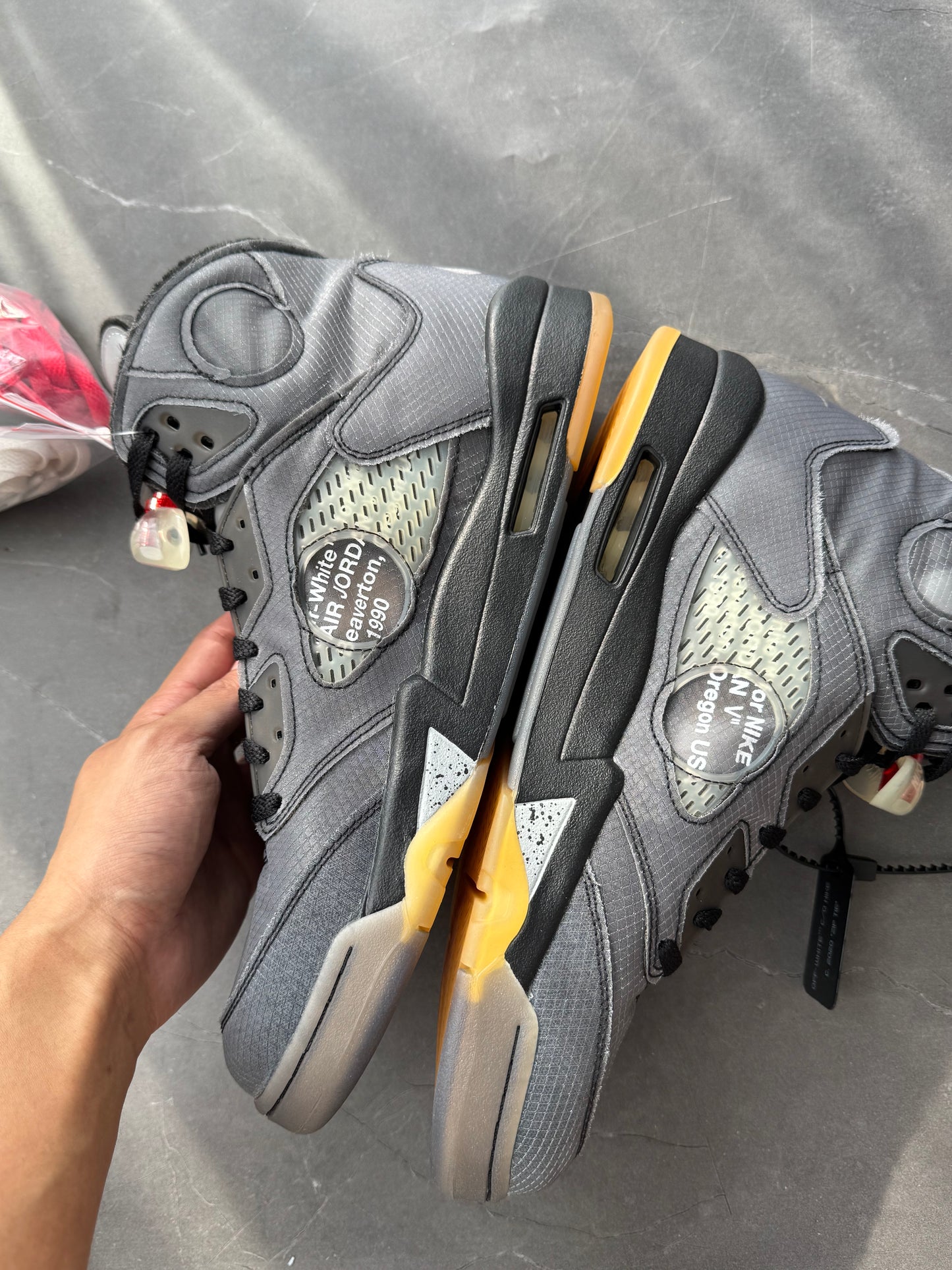 Air Jordan 5 Off-White Muslin US13