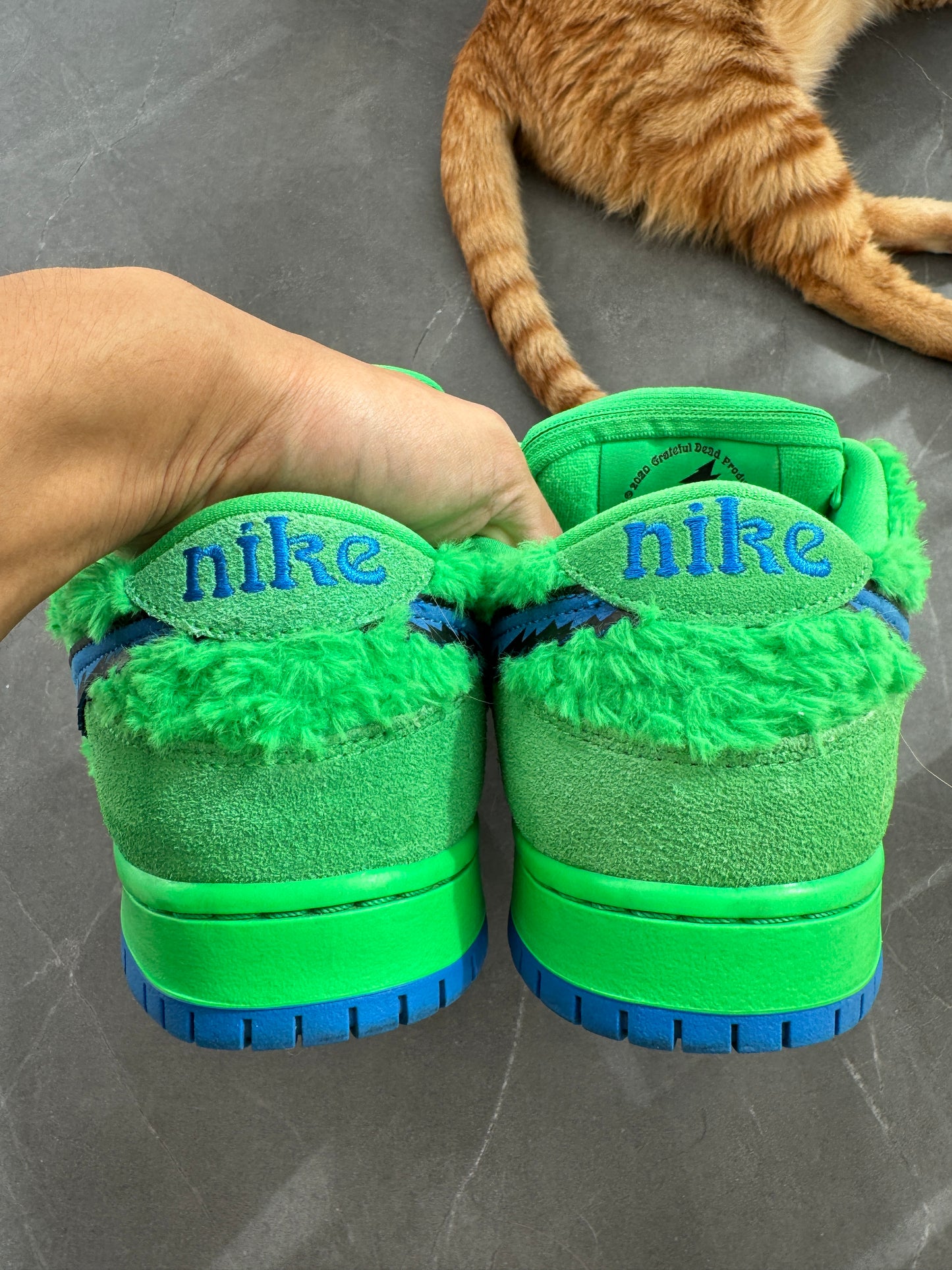 Dunk Low Pro SB Greatful Dead Bears Green US9.5