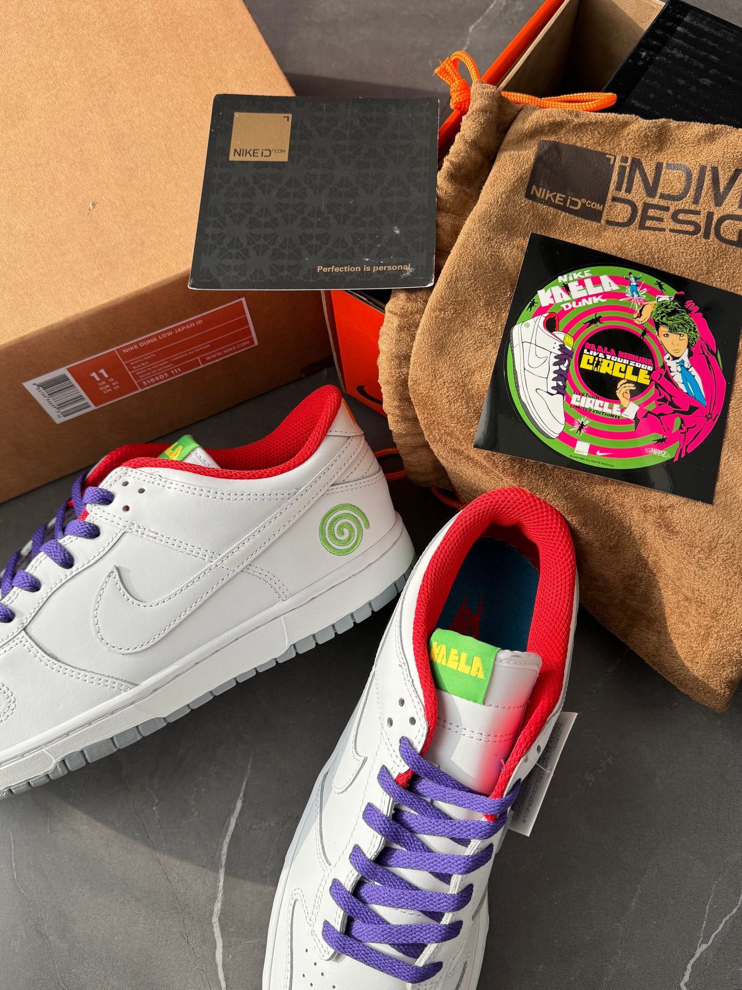 Dunk Low Japan ID Kaela Kimura White 2006