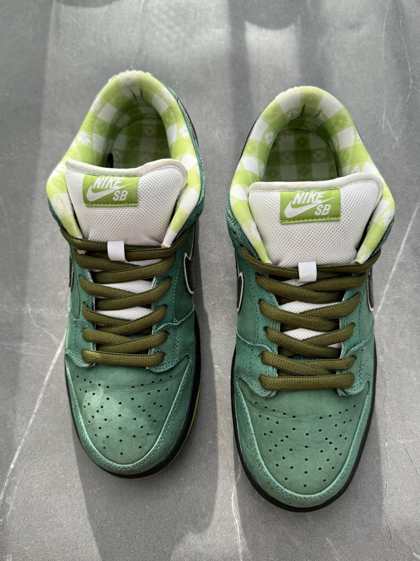 Dunk Low Pro SB Green Lobster US9.5