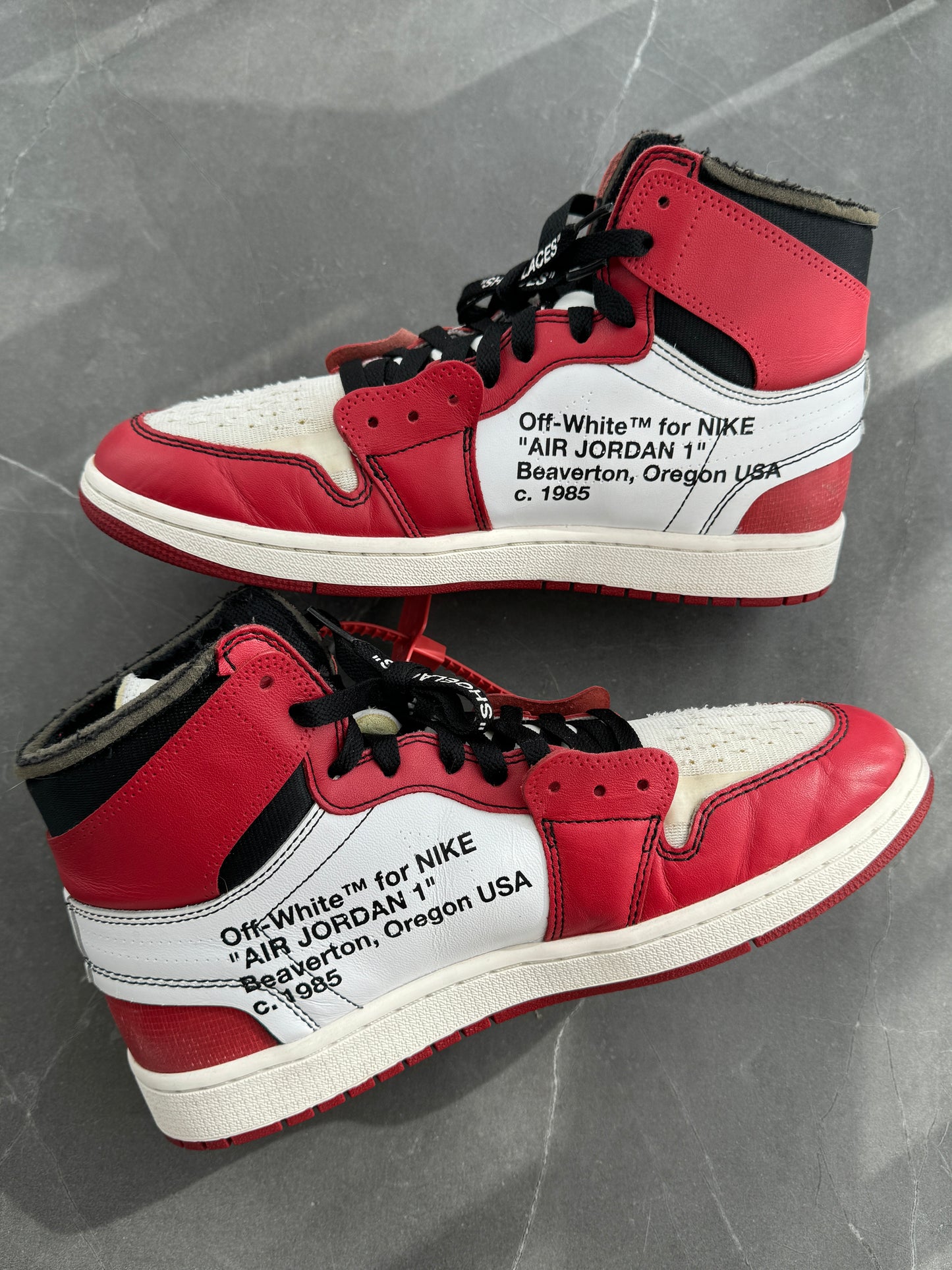 Air Jordan 1 High Off-White Chicago US9.5