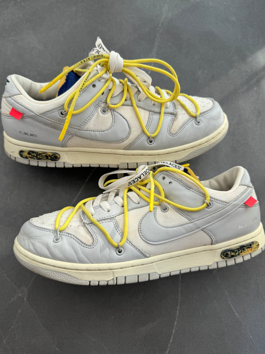 Dunk Low Off-White Lot27 US10