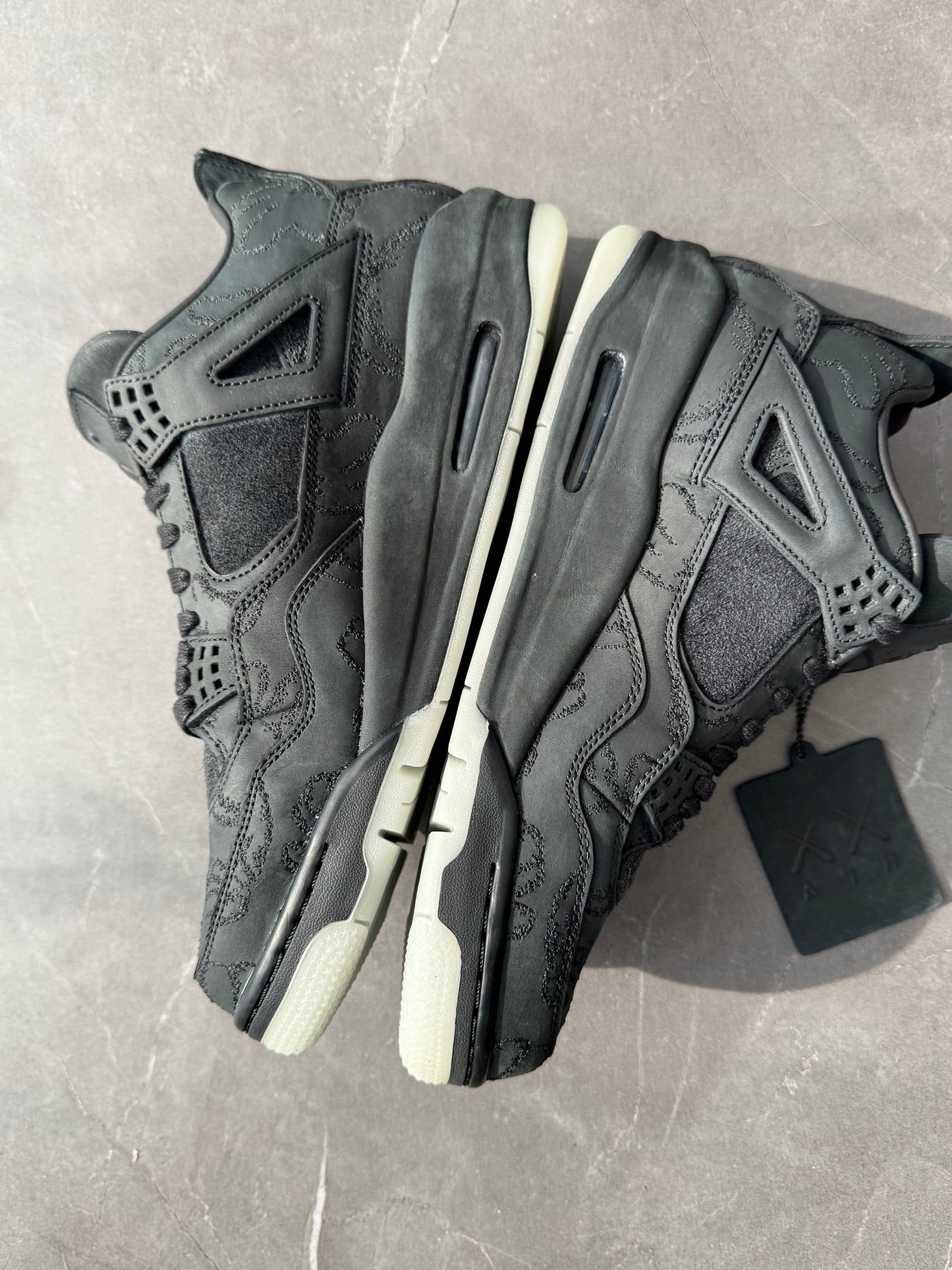 Air Jordan 4 Kaws Black US10