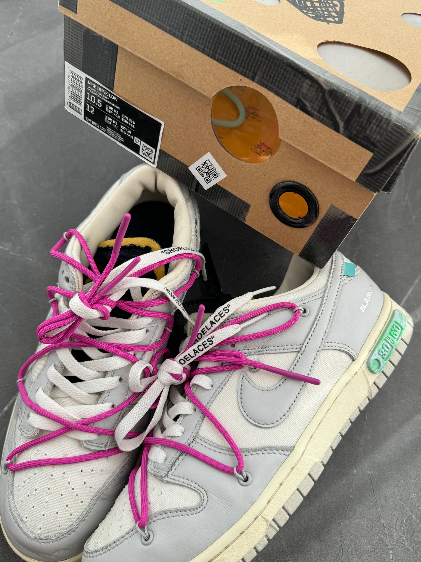 Dunk Low Off-White Lot30