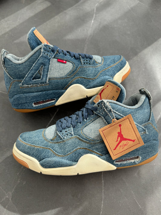 Air Jordan 4 Levi‘s Blue Denim