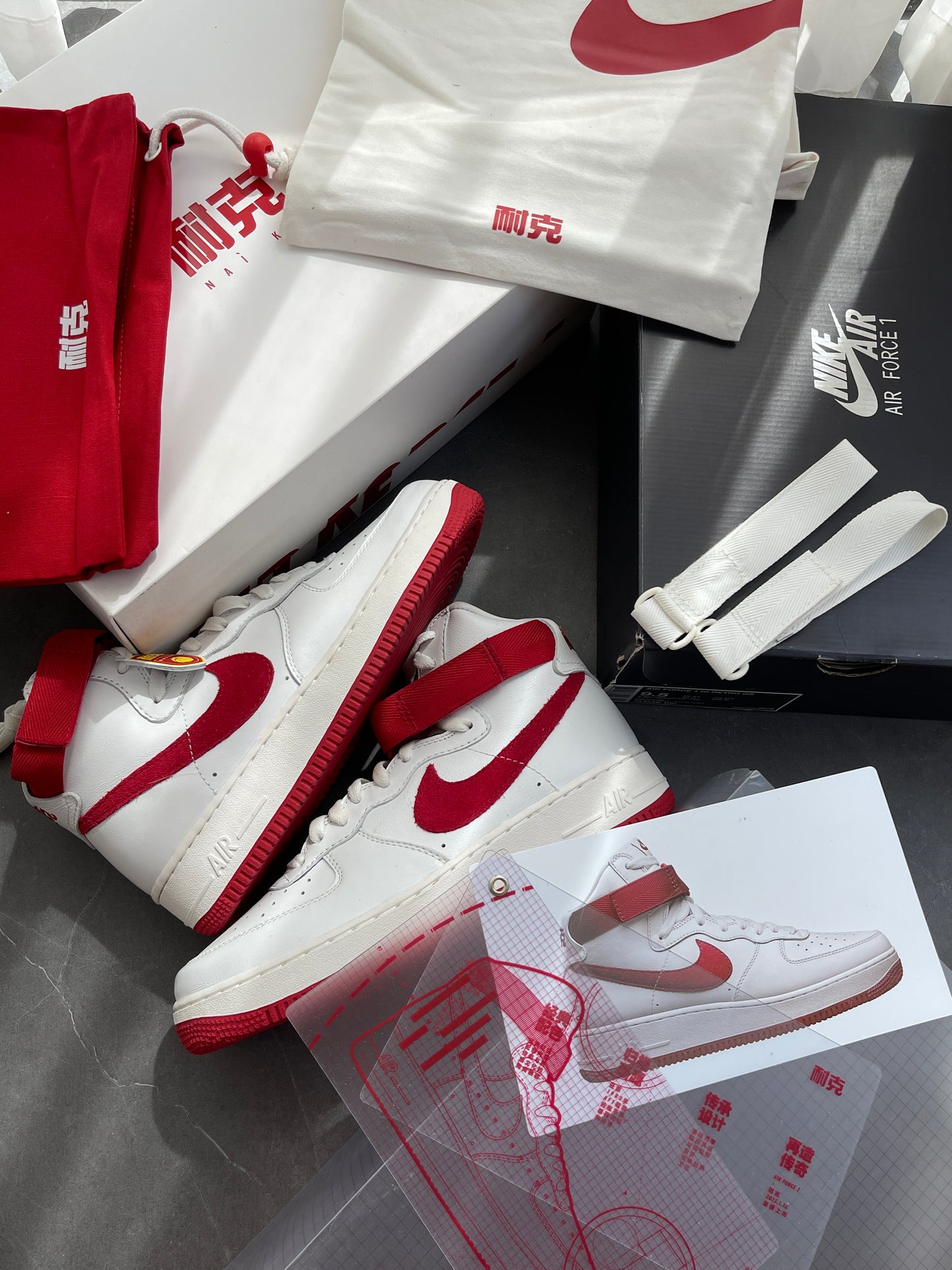 Air Force 1 High NAI KE Summit White Special Box 2015