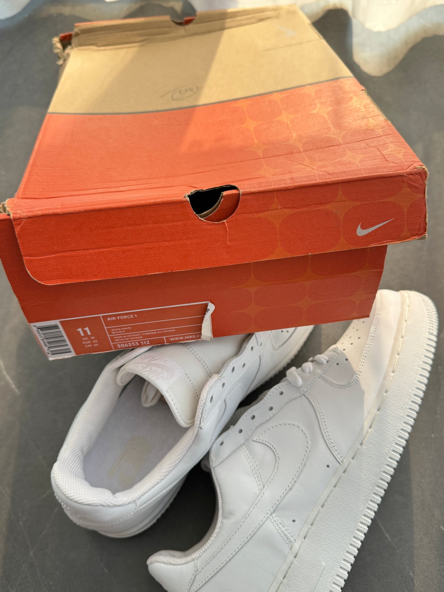 Air Force 1 Low White on White 2004/05