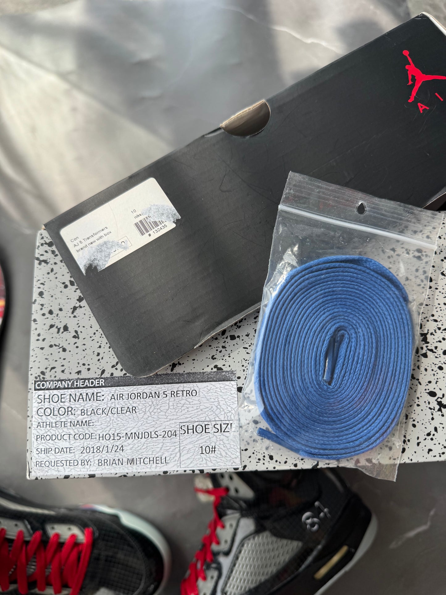 Air Jordan 5 Transformers Black Ops