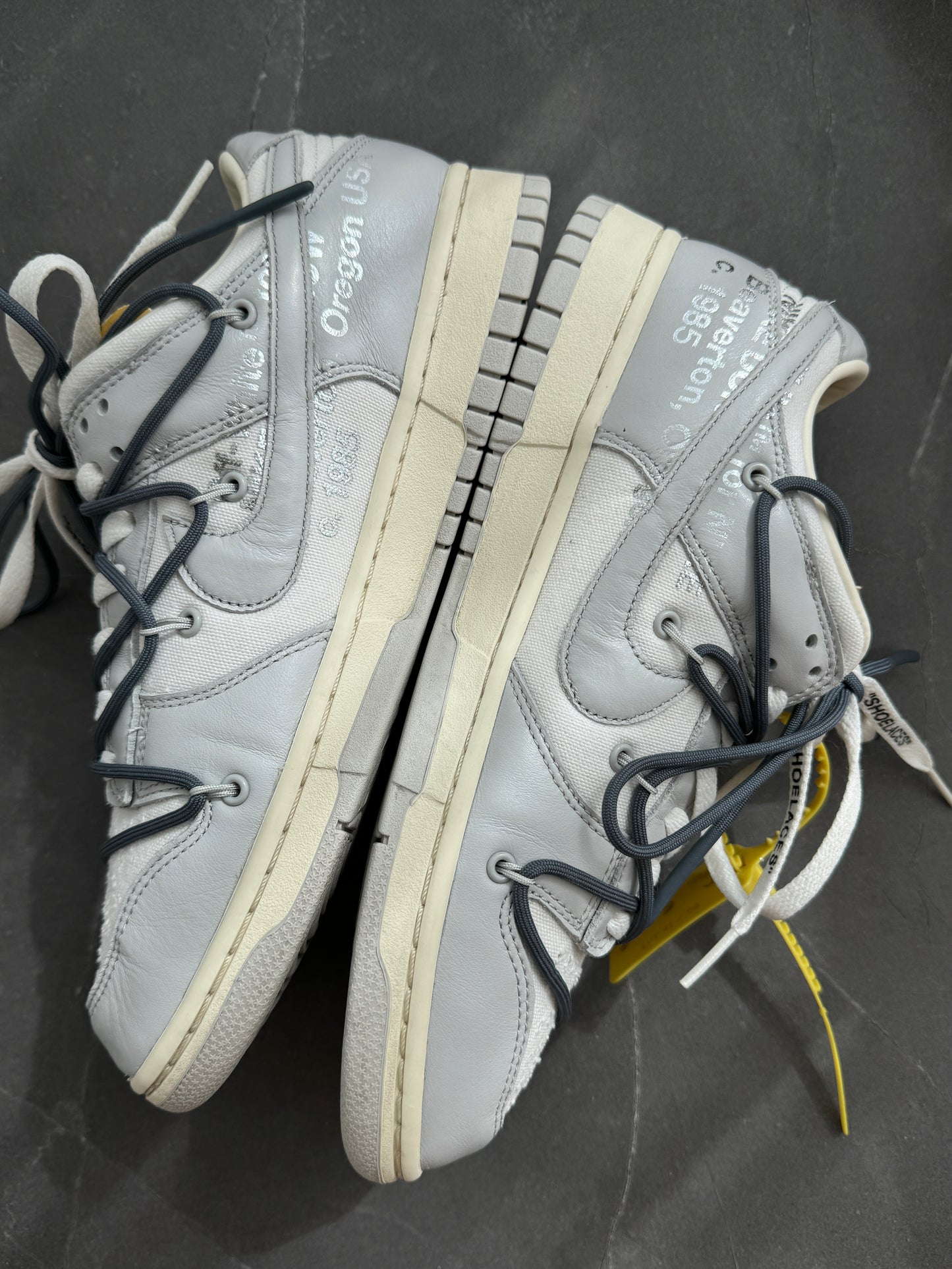 Dunk Low Off-White Lot41 US9