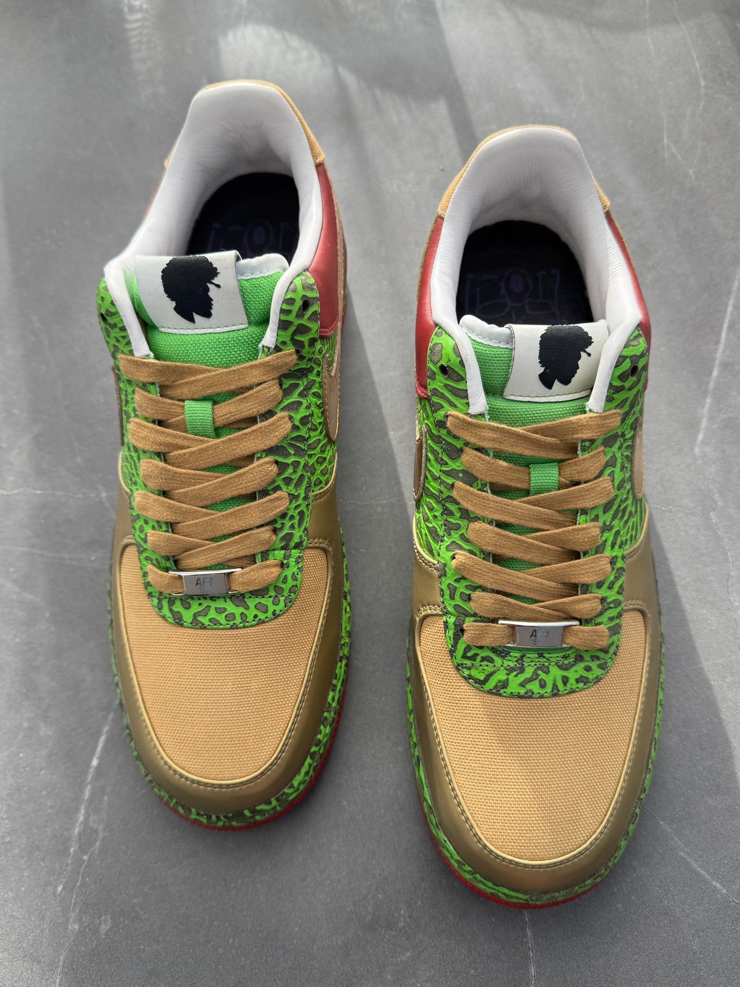 Air Force 1 Supreme I/O Questlove 2008 Gold Toe Friends & Family