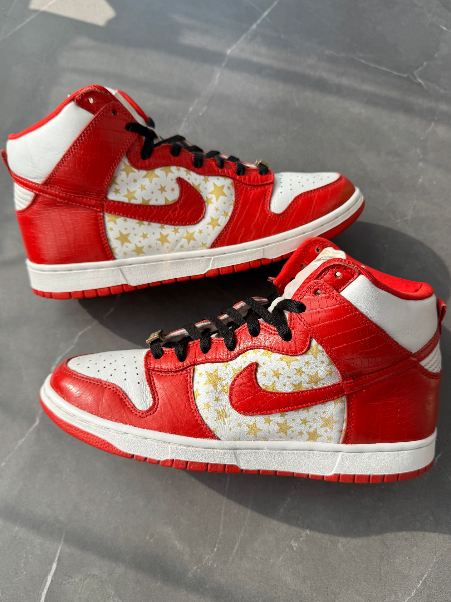 Dunk High Pro SB Supreme Red Stars US10.5 2003