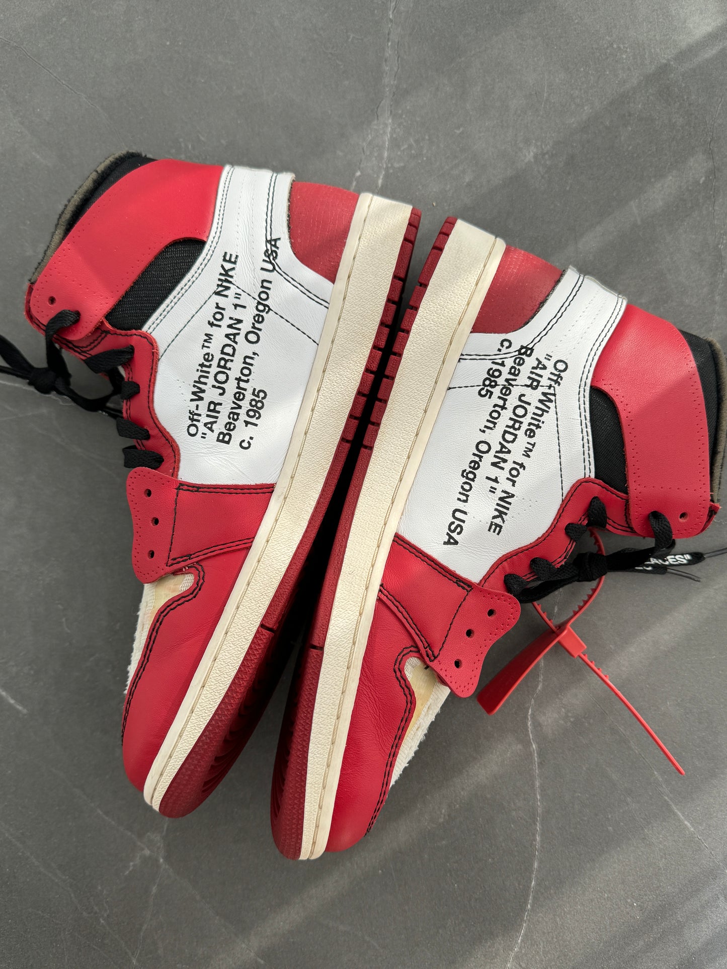 Air Jordan 1 Off-White Chicago US10