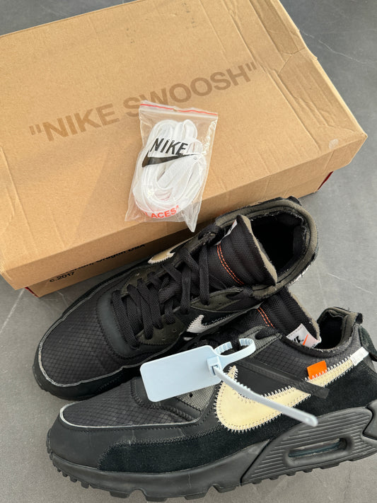 Air Max 90 Off-White Black US10.5